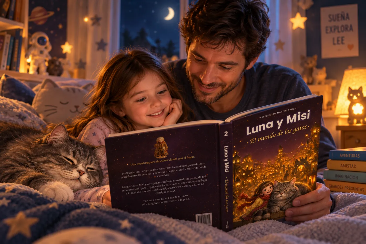 Ilustración de la noticia «Por qué seguir leyendo en voz alta aunque el niño ya sepa leer»