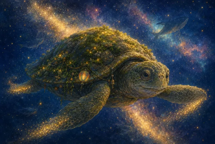 La tortuga espacial