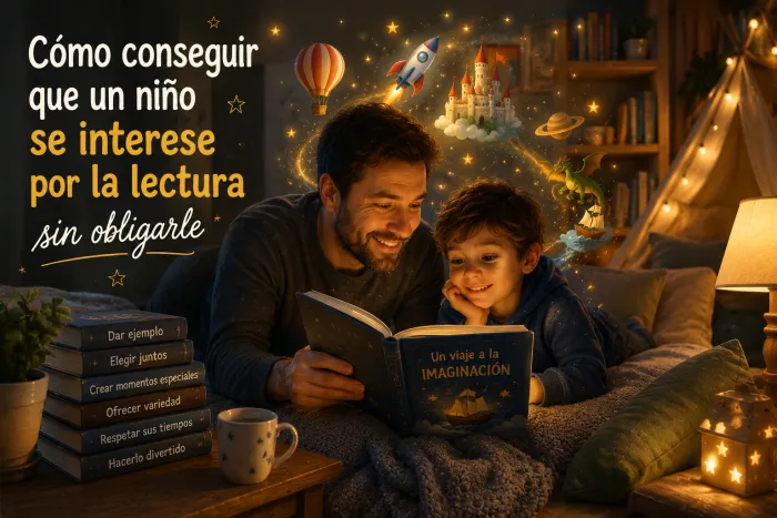 Imagen de la noticia: Cómo conseguir que un niño se interese por la lectura sin obligarle