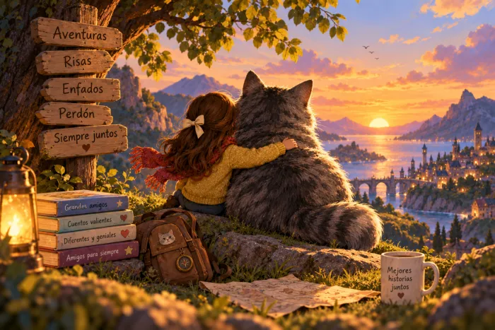 Imagen de la noticia: La amistad en los cuentos infantiles