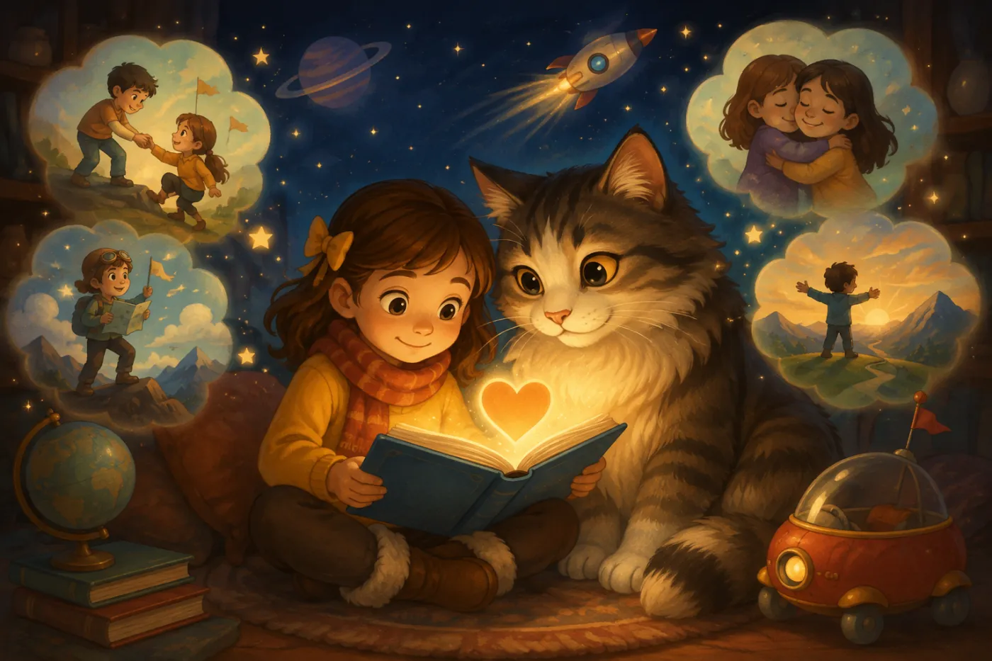 Ilustración de la noticia «Libros con valores para niños: por qué son importantes en la infancia»
