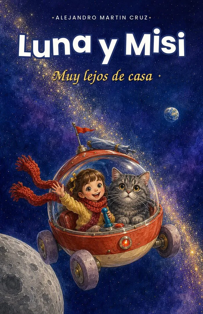 Portada de Luna y Misi — Muy lejos de casa