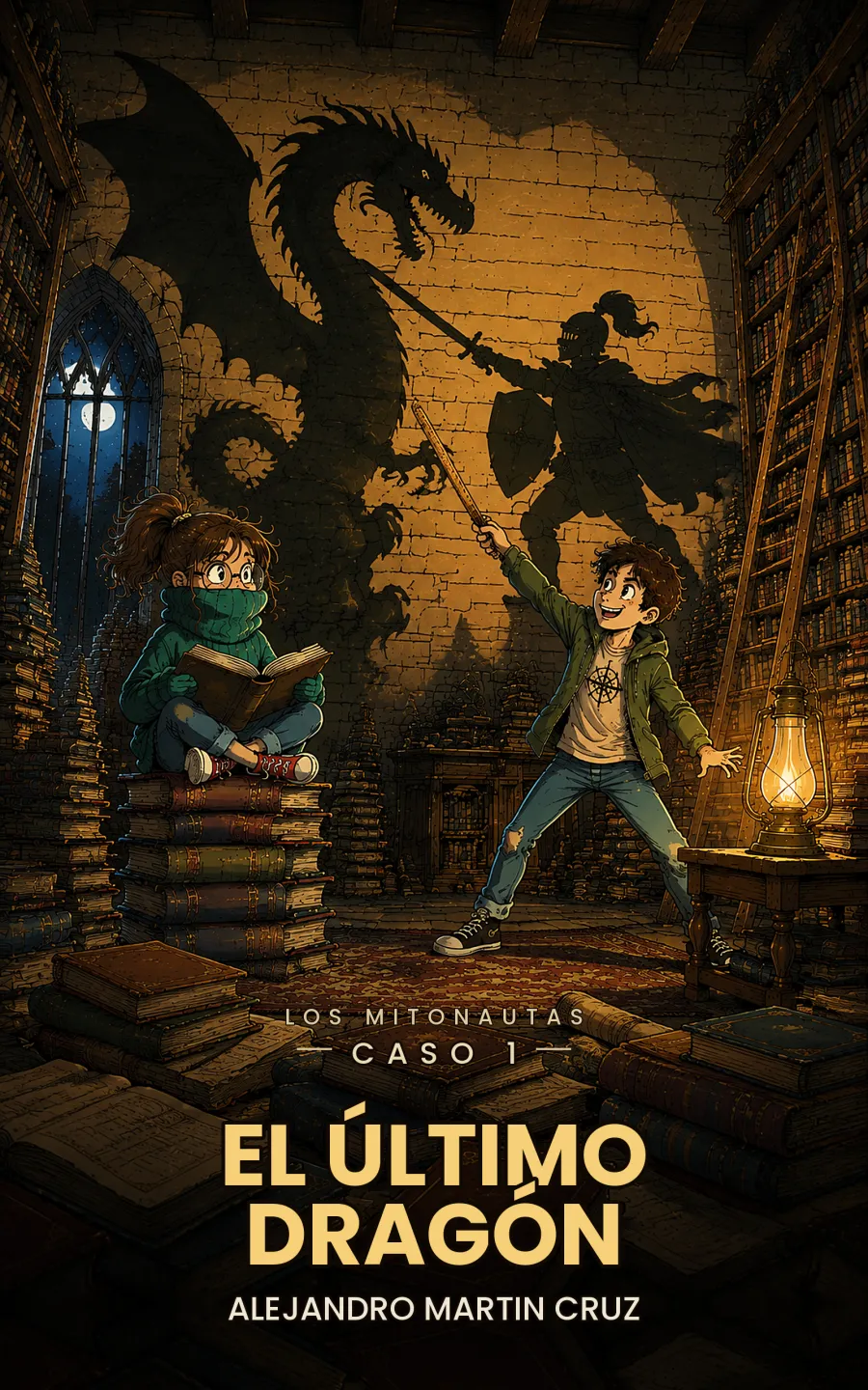 Portada de «Los Mitonautas 1. El último dragón»