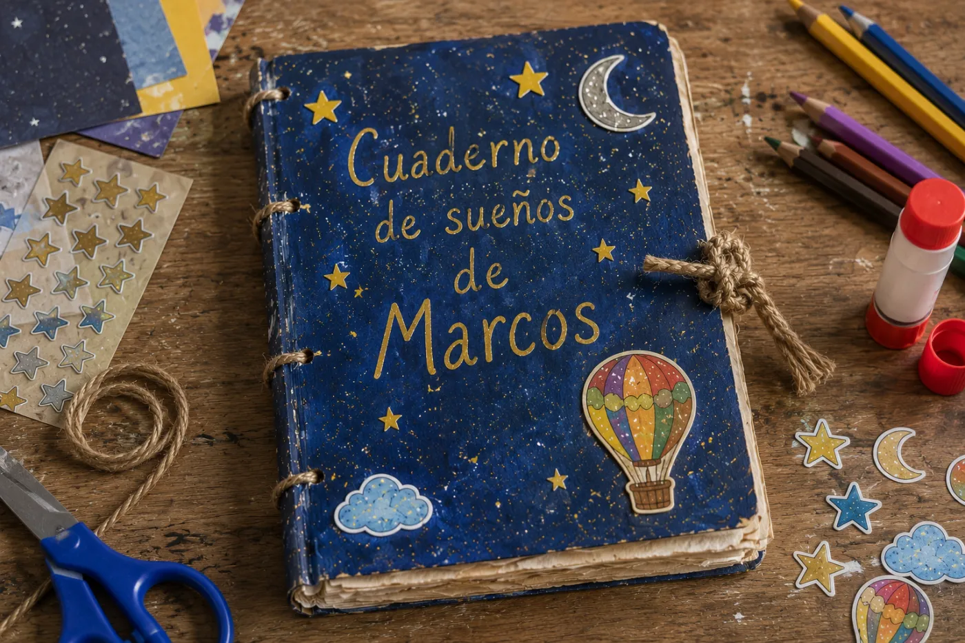 Manualidad: Vuestro propio Cuaderno de Sueños