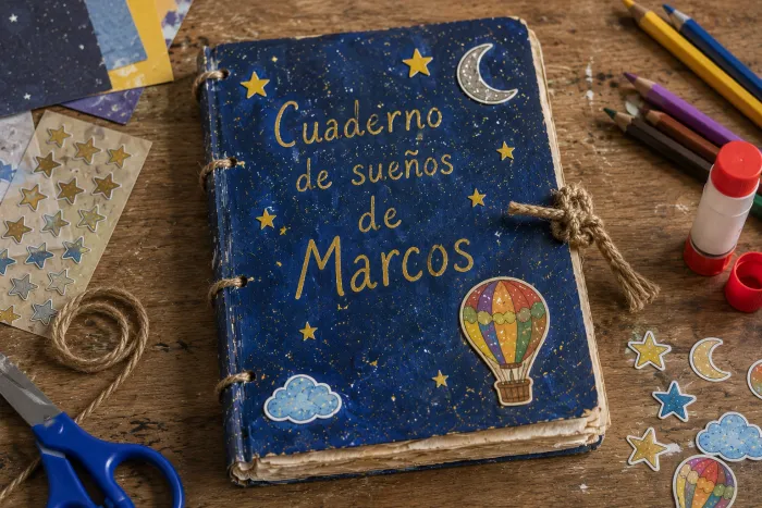 Manualidad: Vuestro propio Cuaderno de Sueños