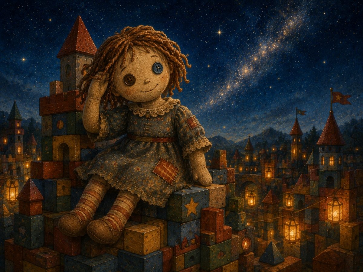 Berta, la muñeca de trapo, personaje de Luna y Misi