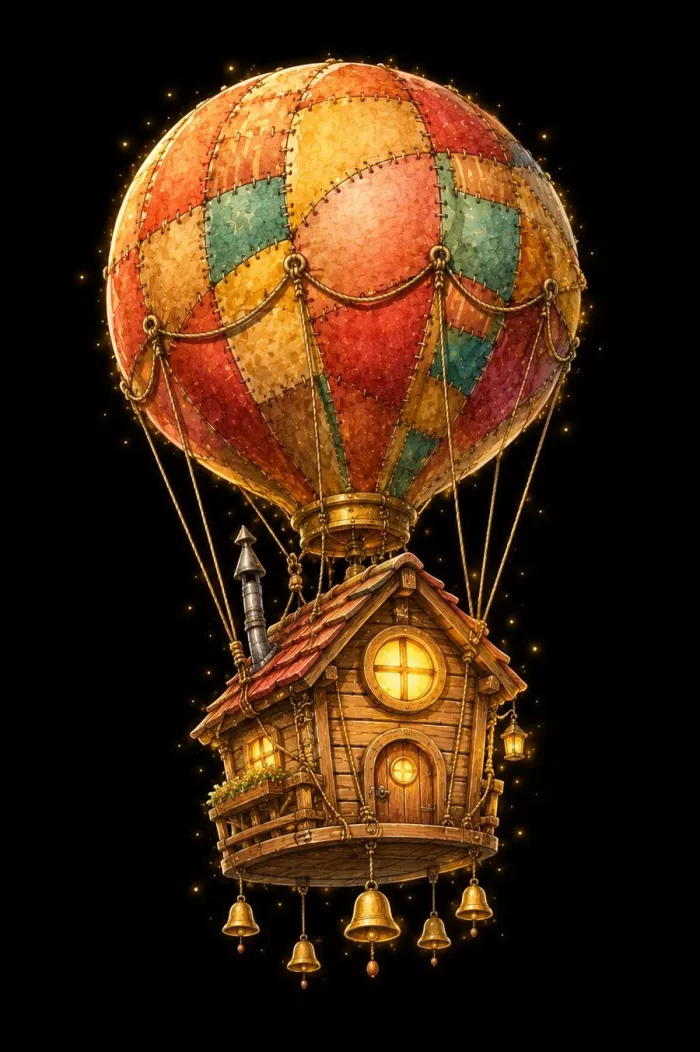 La nave globo de Ziru